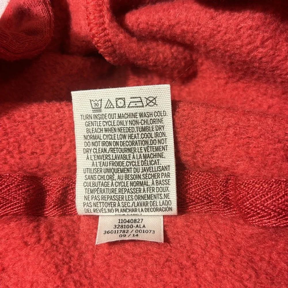 PINK Victoria's Secret Red "Alabama 31" Hooded Sweatshirt - Picture 7 of 10